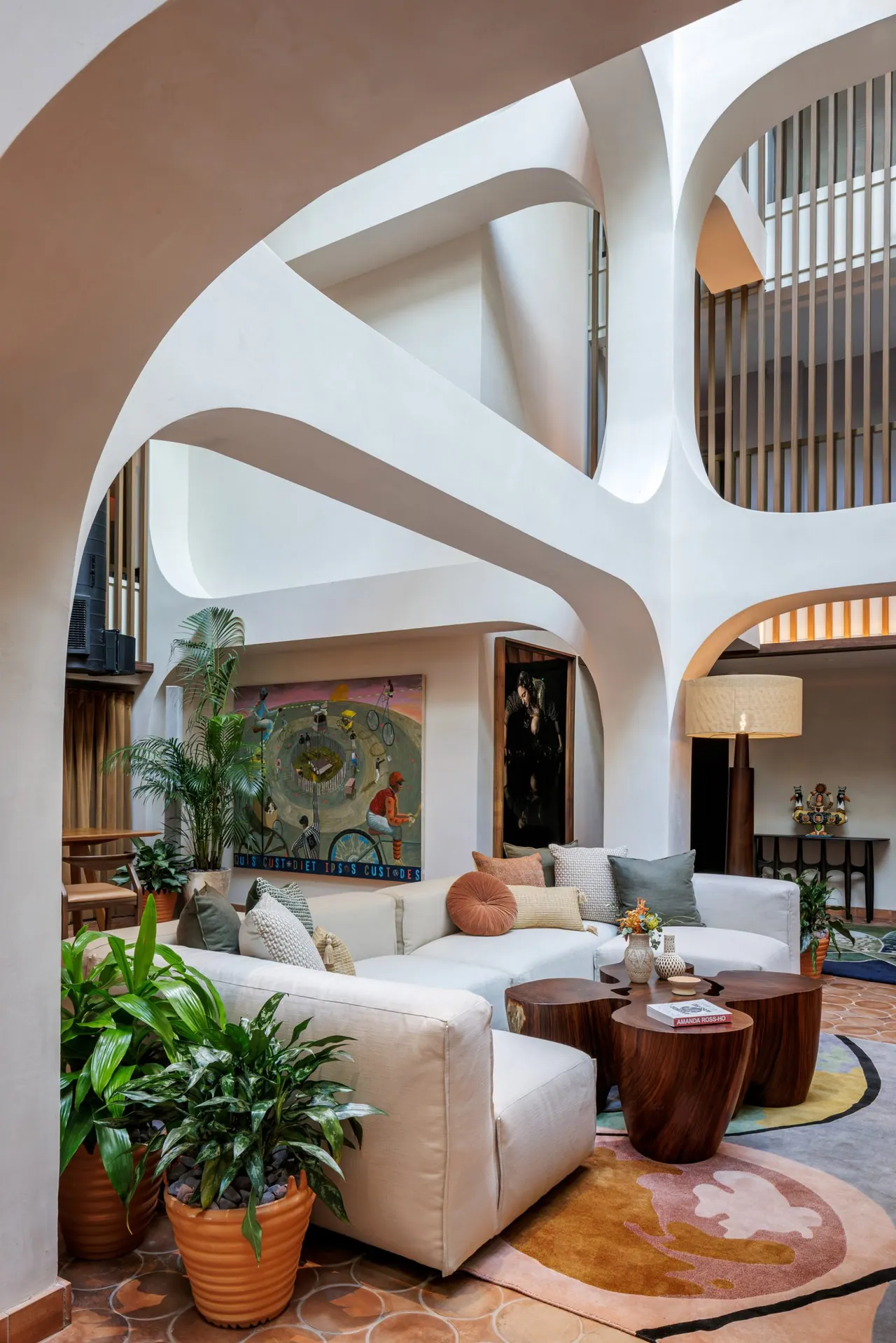Miami Boutique Hotel Atrium Restaurant Furniture Project — 5