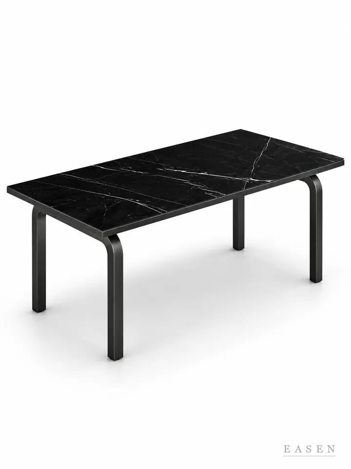 Ink Titanium Arch Long Table — Hotel & Lounge Table