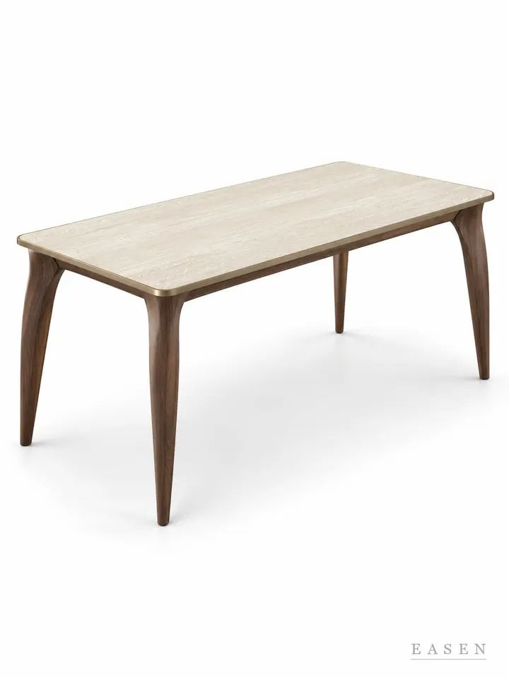 Beige Leaf Leg Long Table — Hotel & Lounge Table