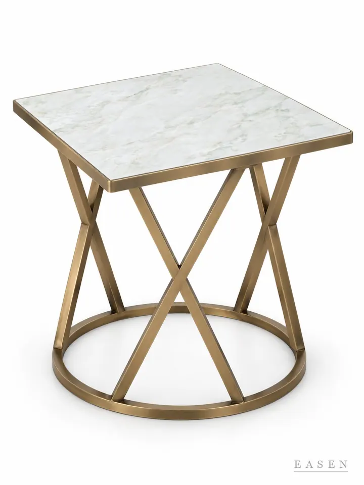 Ice Jade Interlaced Square Table — Hotel & Lounge Table