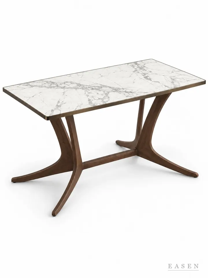 Phantom White Branch Long Table — Hotel & Lounge Table