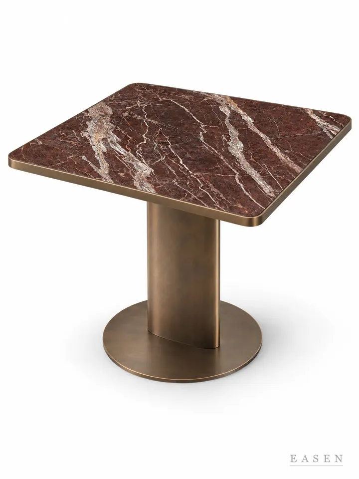 Violet Red Fin Square Table — Hotel & Lounge Table