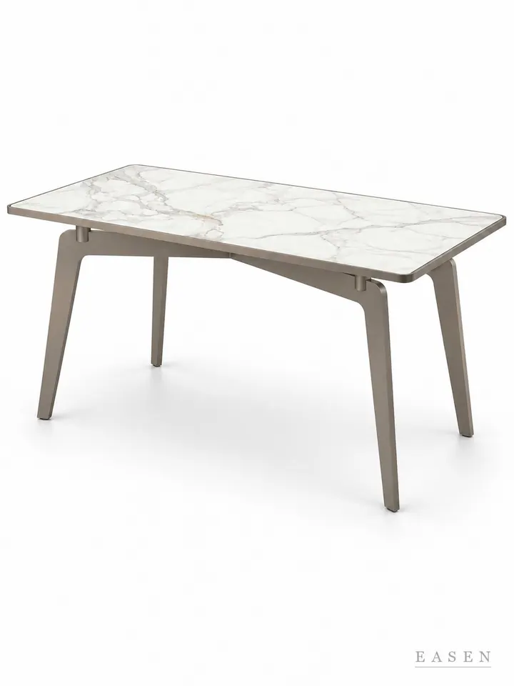 Pearl Slant Beam Long Table — Hotel & Lounge Table