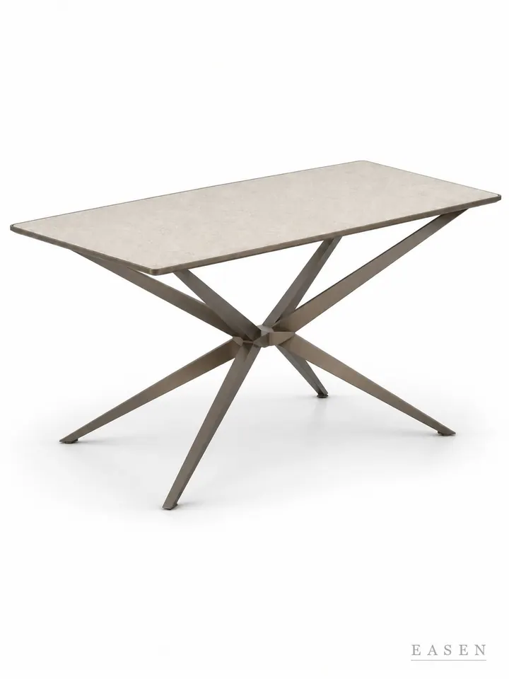 Marine Star Frame Long Table — Hotel & Lounge Table