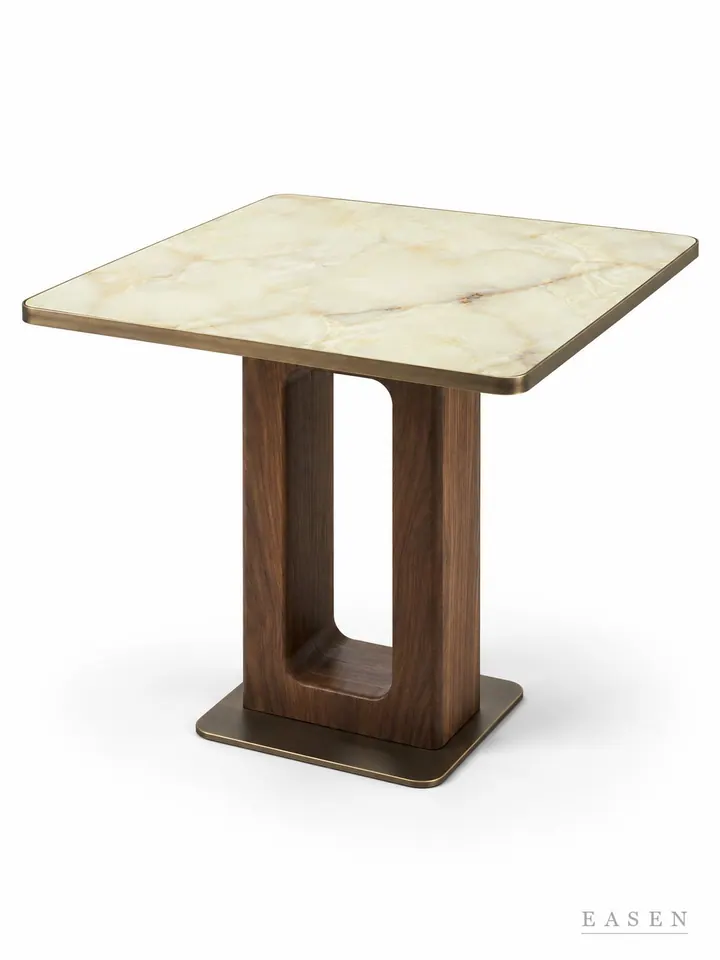 Topaz Window Column Square Table — Hotel & Lounge Table