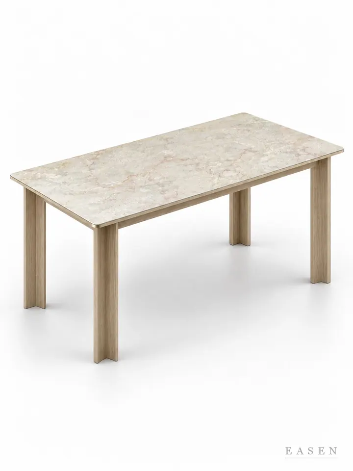 Garden Angled Corner Long Table — Hotel & Lounge Table