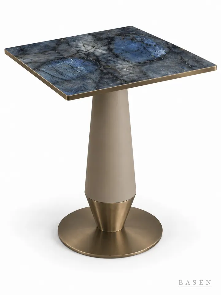 Sapphire Cup Column Square Table — Hotel & Lounge Table