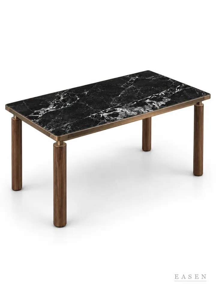 Libya Black Support Long Table — Hotel & Lounge Table