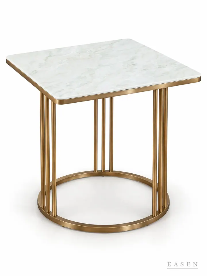 Ice Jade Cluster Square Table — Hotel & Lounge Table