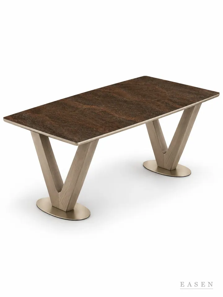 Dunhuang Twin V Long Table — Hotel & Lounge Table