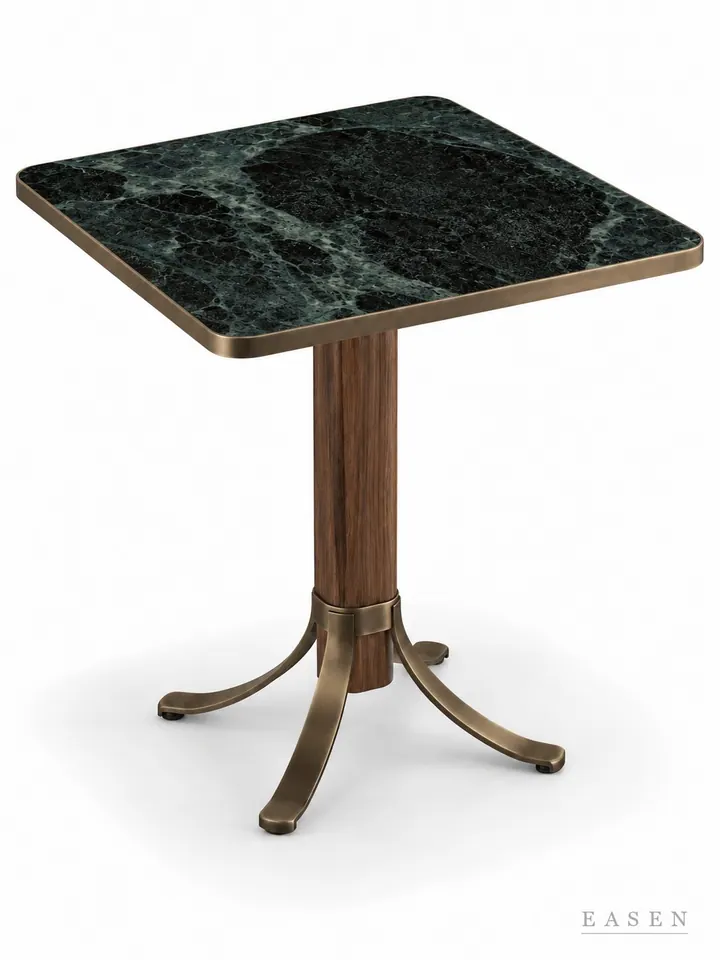 Forest Bronze Arc Square Table — Hotel & Lounge Table