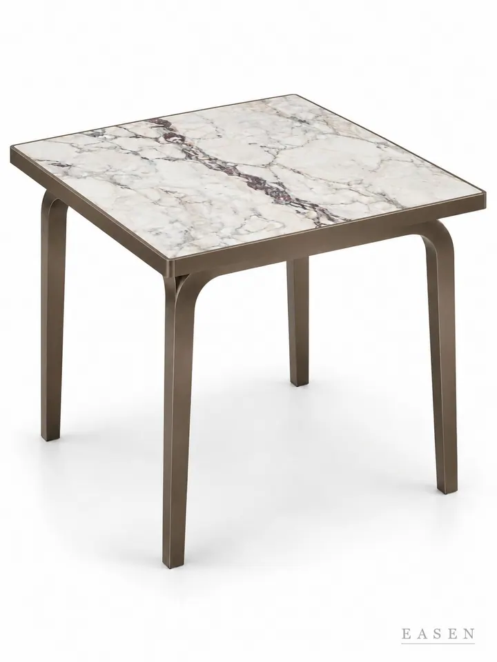 Branca Twin Arch Square Table — Hotel & Lounge Table