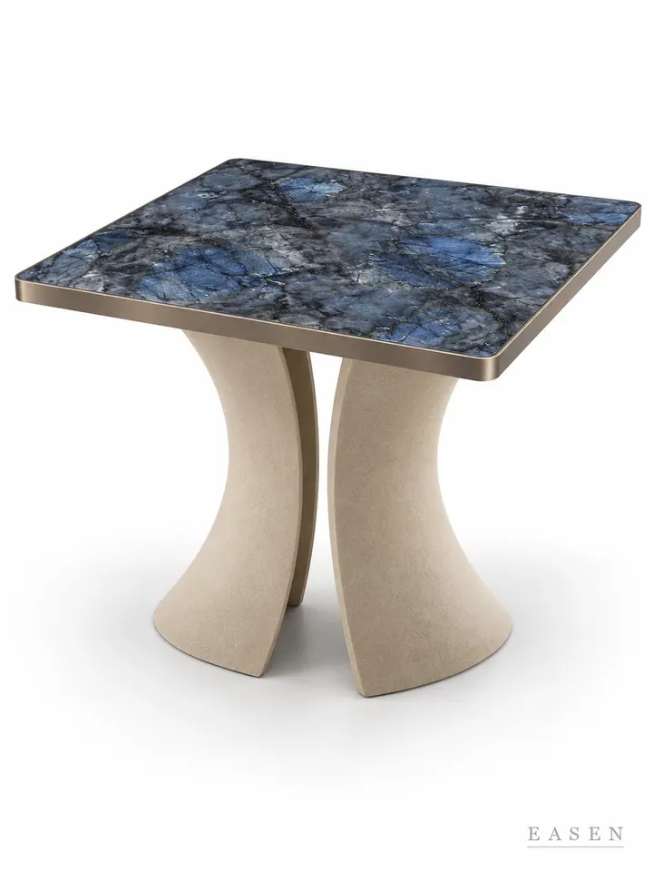 Sapphire Twin Shell Square Table — Hotel & Lounge Table