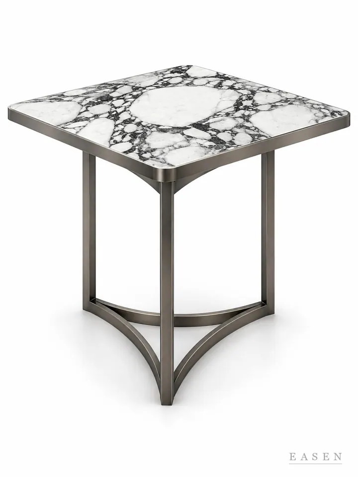Cloud Arc Frame Square Table — Hotel & Lounge Table