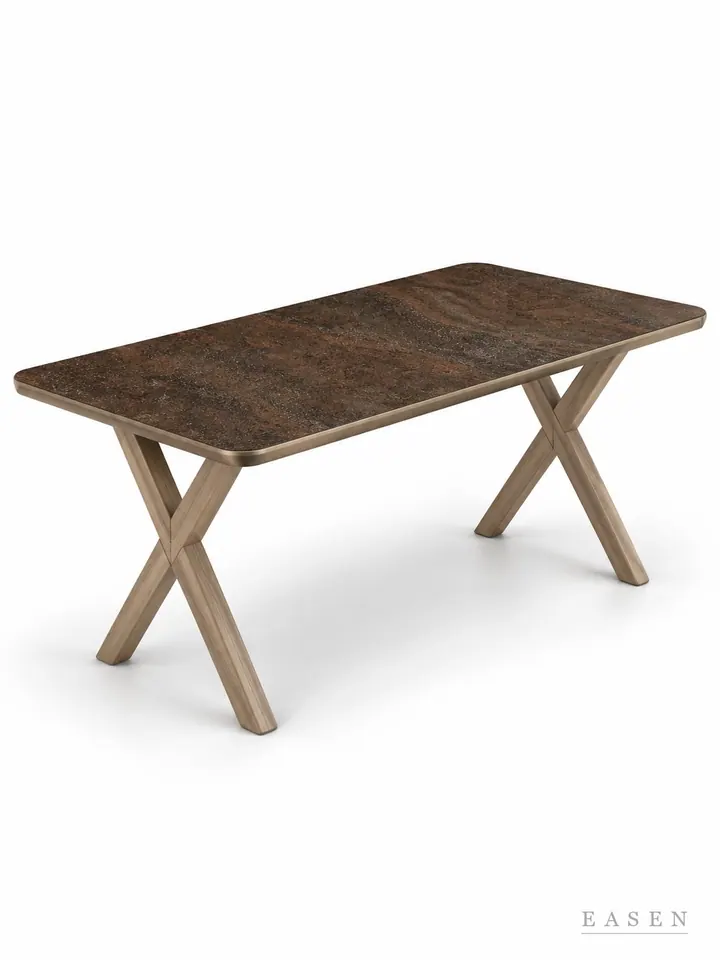 Dunhuang Tenon Cross Long Table — Hotel & Lounge Table