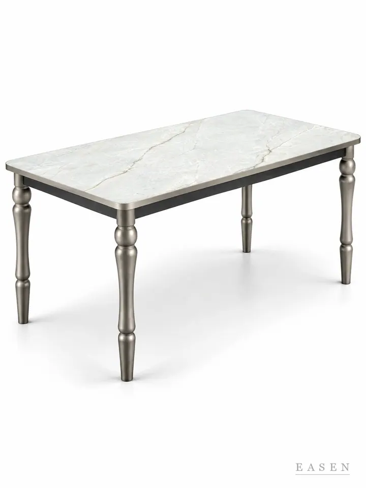 Crystal Spindle Foot Long Table — Hotel & Lounge Table