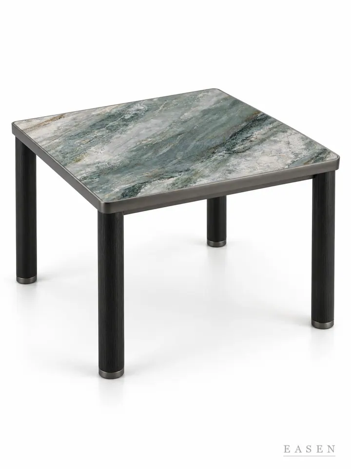 Mars Round Column Square Table — Hotel & Lounge Table