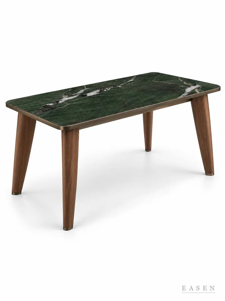 Avocado Slant Plate Long Table — Hotel & Lounge Table