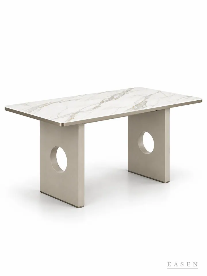 Floral Window Twin Long Table — Hotel & Lounge Table