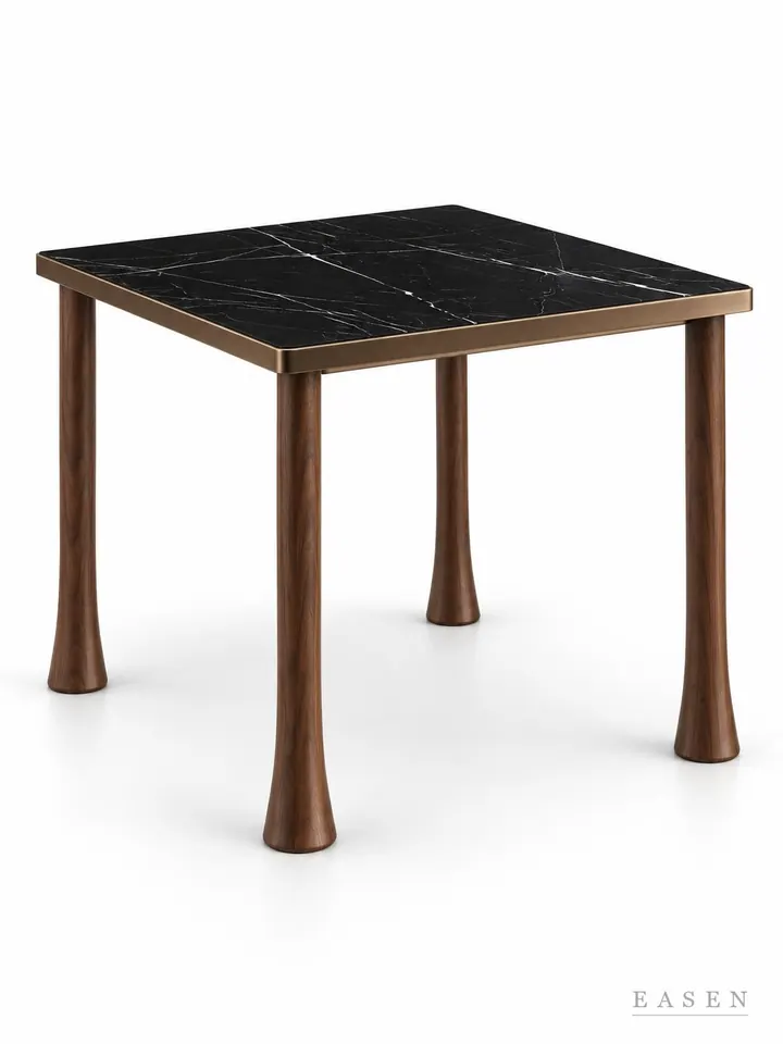 Ink Flared Foot Square Table — Hotel & Lounge Table