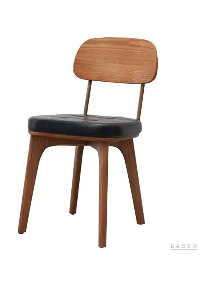 Tufted-Seat Slim-Back Chair — Café Chair