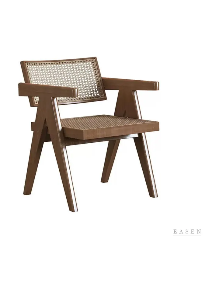 A-Frame Cane Armchair — Café Chair
