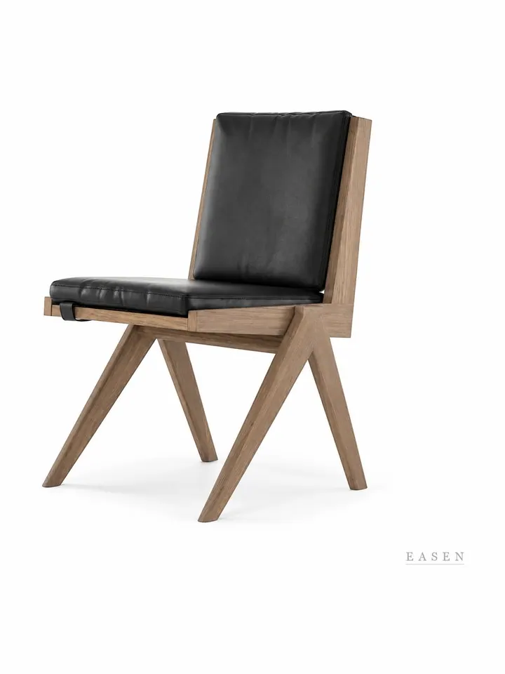 Armless A-Frame Cane Chair — 3