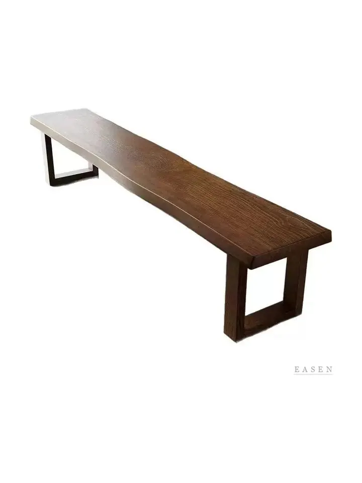 U-Leg Walnut Bench — Restaurant Chair