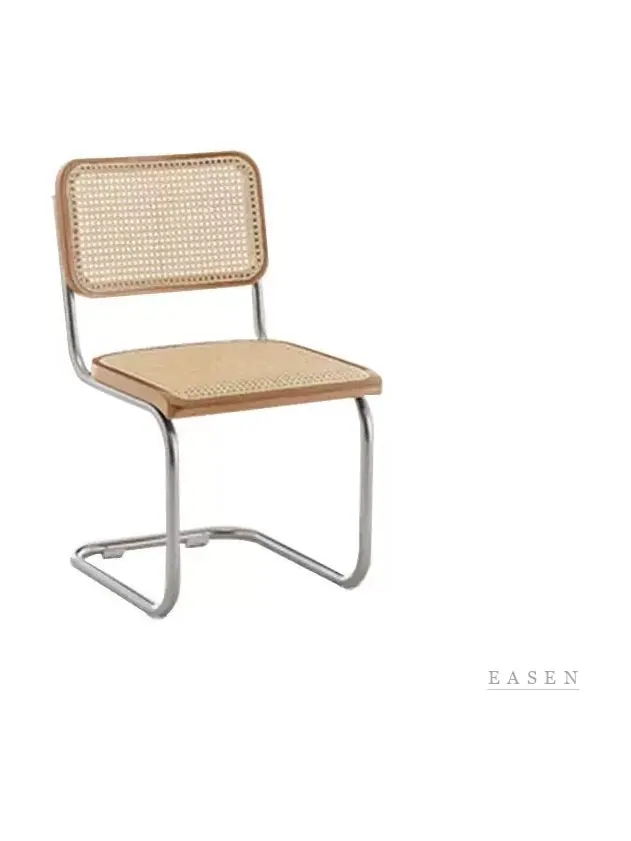 Chrome Cantilever Cane Armchair — 4
