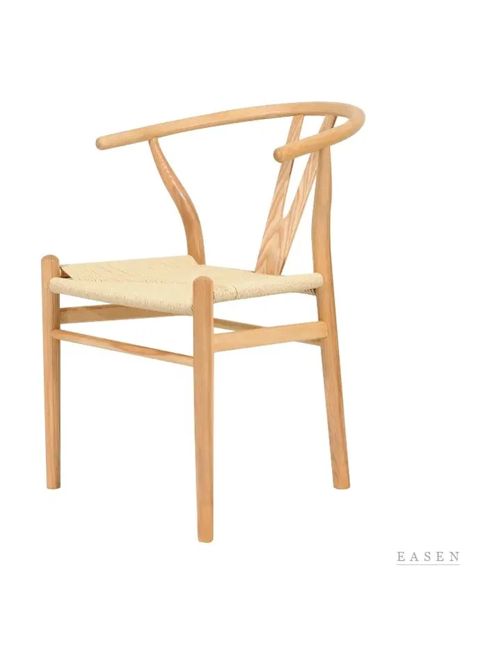 Y-Back Paper-Cord Chair — Café Chair