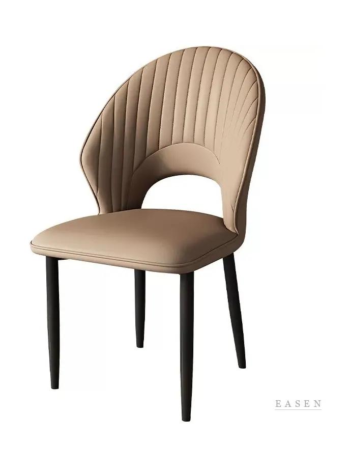 Fan-Pleat Shell Chair — Restaurant Chair