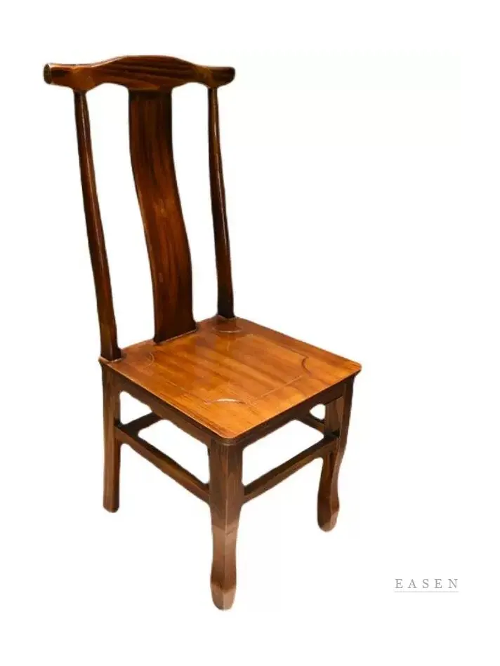 Carbonized-Wood Chinese Chair — Restaurant Chair