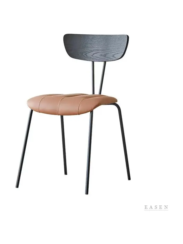 Narrow-Back Curved-Seat Chair — Café Chair
