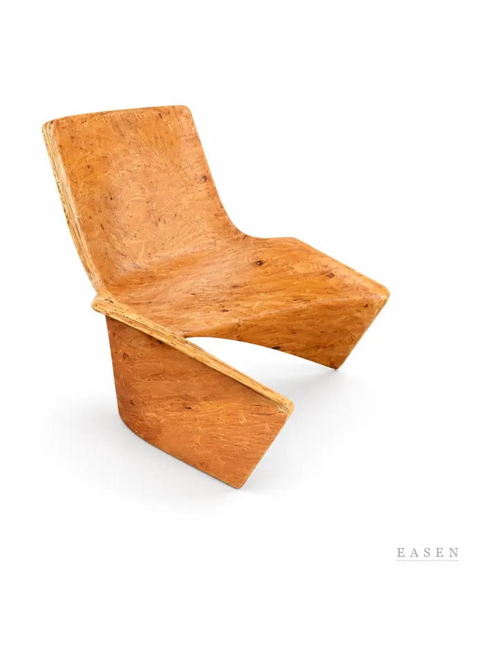 Folded-Plywood Cantilever Chair — Restaurant Chair