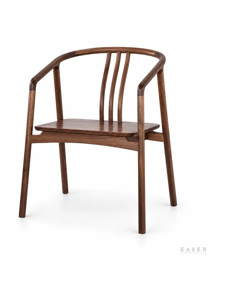 Three-Slat Ring-Back Armchair — Restaurant Chair