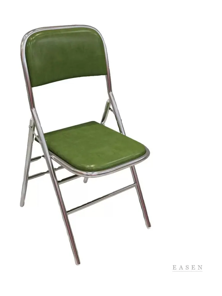 Padded Metal Folding Chair — Restaurant Chair