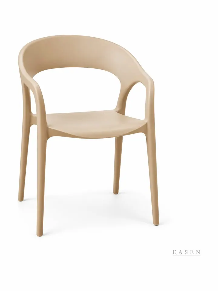 Arched Molded Armchair — Café Chair