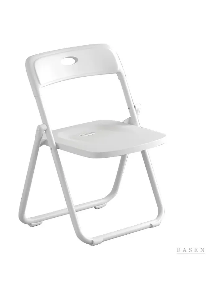 White Plastic Folding Chair — Restaurant Chair