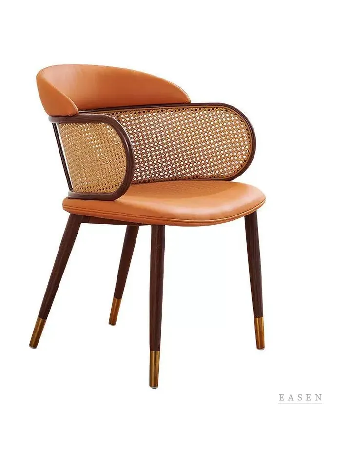 Cane-Band Wrap Chair — Café Chair