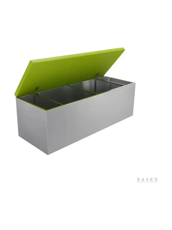 Flip-Lid Storage Bench — Restaurant Chair