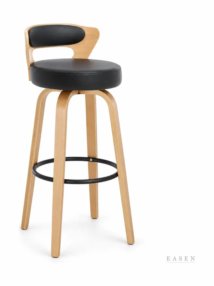 Bentwood Swivel Bar Stool — Café Chair