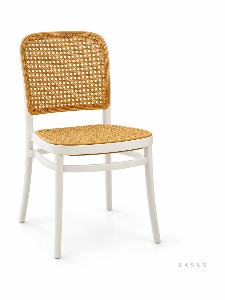 Arched-Top Bentwood Cane Chair — 3