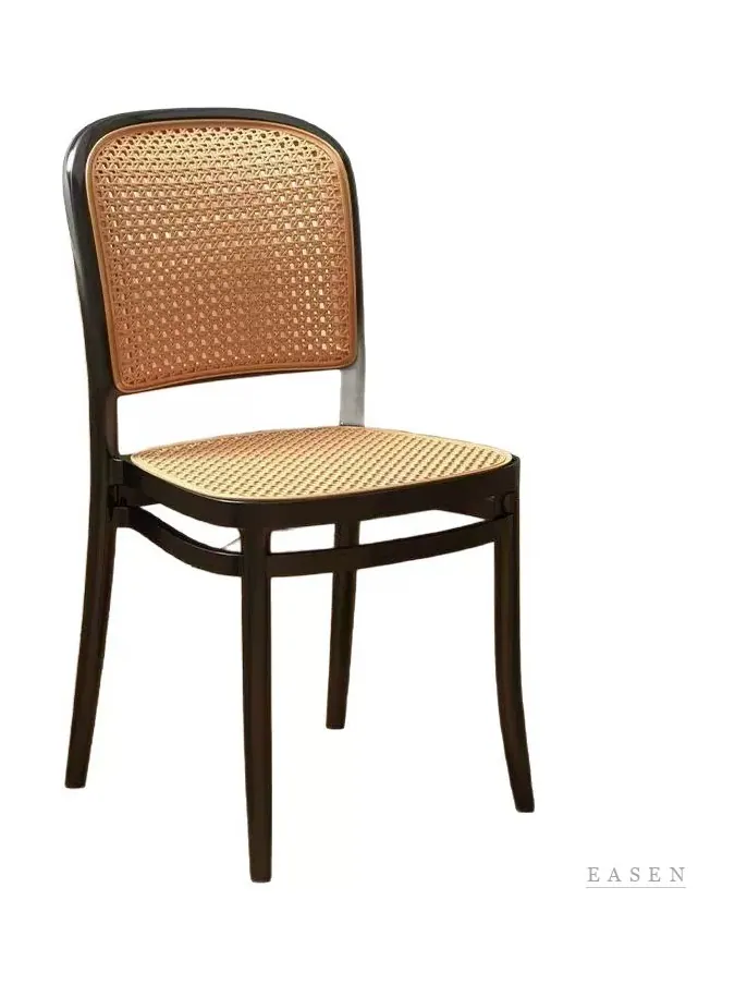 Arched-Top Bentwood Cane Chair — 4
