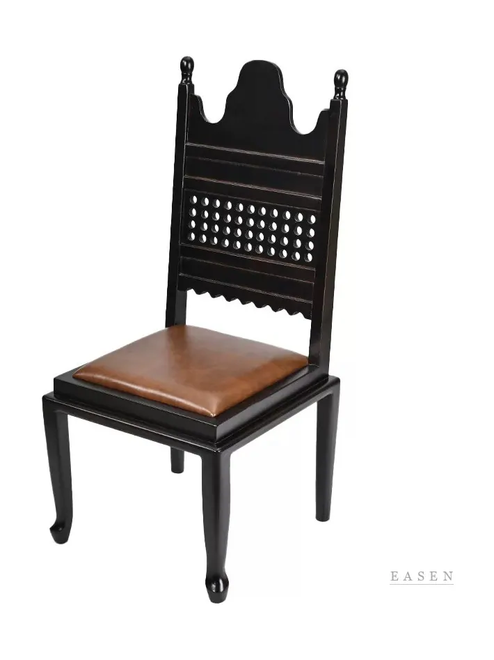 Crown-Top Perforated Chair — Restaurant Chair