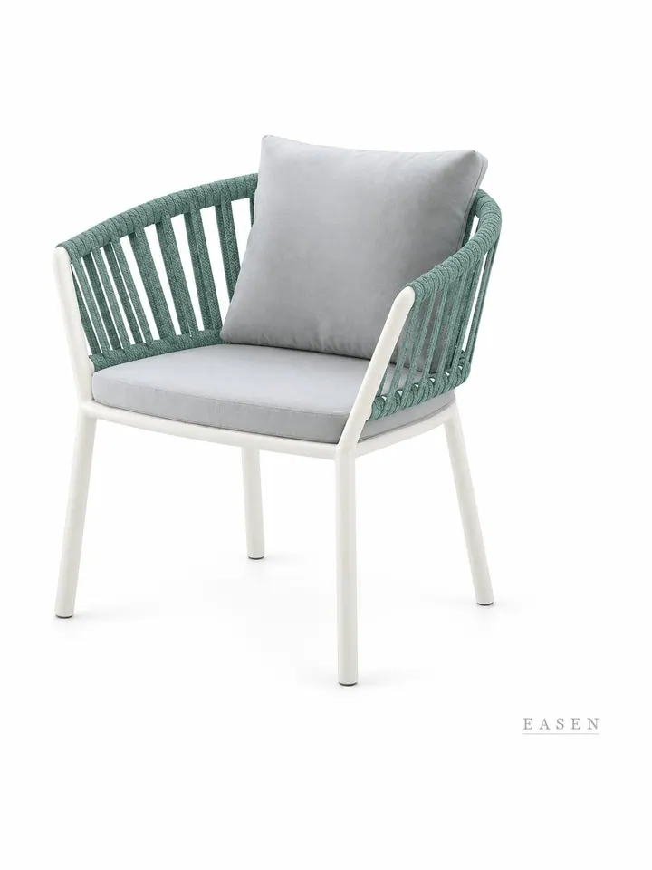 Rope-Back Armchair — Outdoor Chair