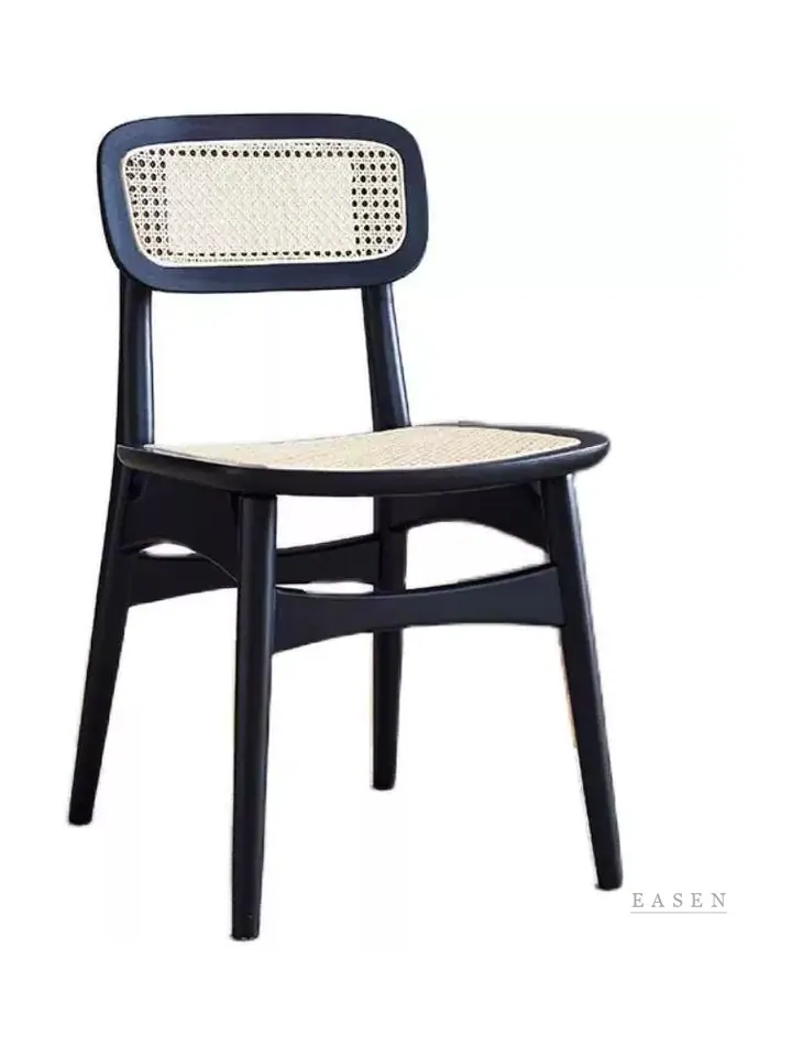 Indigo Round-Cane Chair — Café Chair
