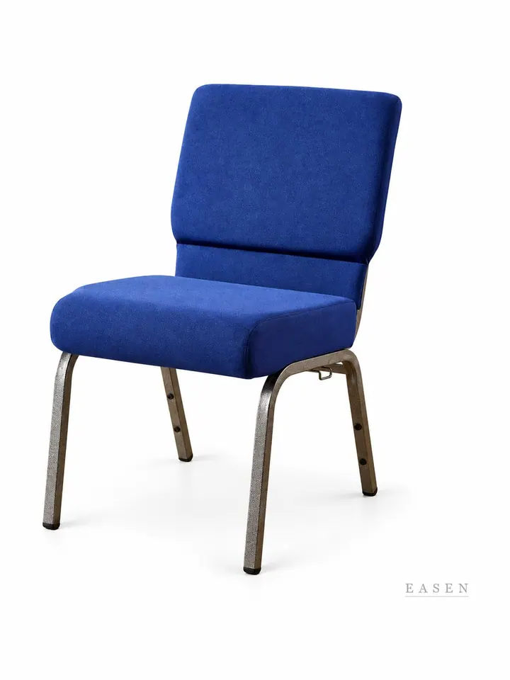 Blue Padded Stacking Banquet Chair — Restaurant Chair