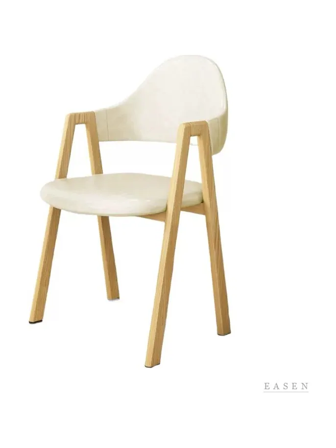 A-Frame Cream Oak Chair — Café Chair