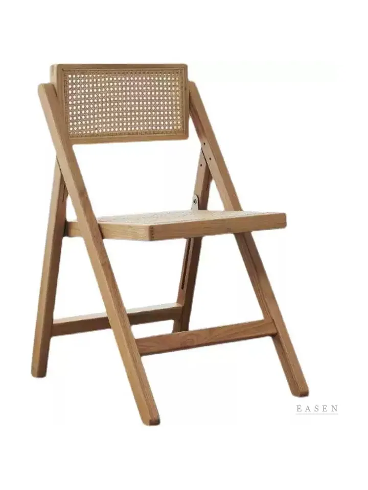 X-Frame Cane Folding Chair — 3