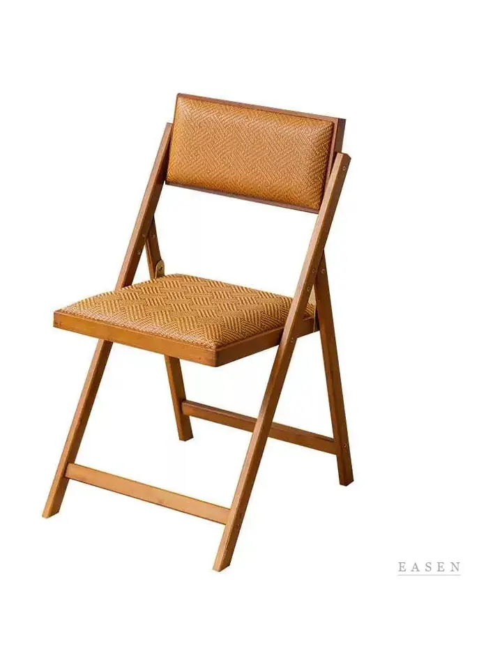 X-Frame Cane Folding Chair — 4
